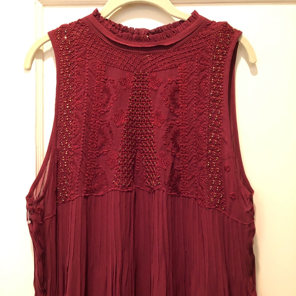 Sparkly Flowy Free People dress